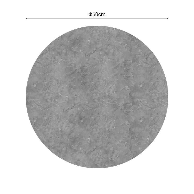 Επιφάνεια τραπεζιού Fenzo pakoworld τ.Werzalit γκρι μαρμάρου Φ60εκ Επιφάνεια τραπεζιού Fenzo pakoworld τ.Werzalit γκρι μαρμάρου Φ60εκ