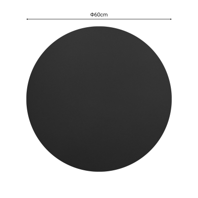 Επιφάνεια τραπεζιού Sensie pakoworld τ.Werzalit ανθρακί Φ60εκ Επιφάνεια τραπεζιού Sensie pakoworld τ.Werzalit ανθρακί Φ60εκ