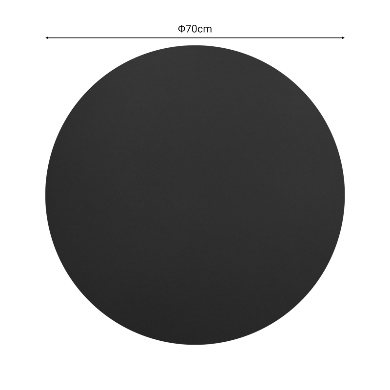 Επιφάνεια τραπεζιού Sensie pakoworld τ.Werzalit ανθρακί Φ70εκ Επιφάνεια τραπεζιού Sensie pakoworld τ.Werzalit ανθρακί Φ70εκ