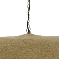 Φωτιστικό οροφής Klark Inart φυσικό ψάθα-μέταλλο Φ120x144εκ Φωτιστικό οροφής Klark Inart φυσικό ψάθα-μέταλλο Φ120x144εκ