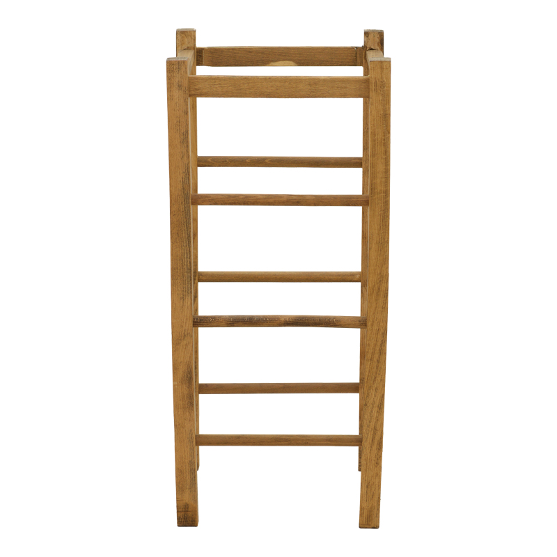 Σκαμπό καφενείου χωρίς πλάτη Bodier pakoworld καρυδί ξύλο 35x35x78εκ Σκαμπό καφενείου χωρίς πλάτη Bodier pakoworld καρυδί ξύλο 35x35x78εκ