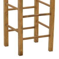 Σκαμπό καφενείου χωρίς πλάτη Bodier pakoworld καρυδί ξύλο 35x35x78εκ Σκαμπό καφενείου χωρίς πλάτη Bodier pakoworld καρυδί ξύλο 35x35x78εκ