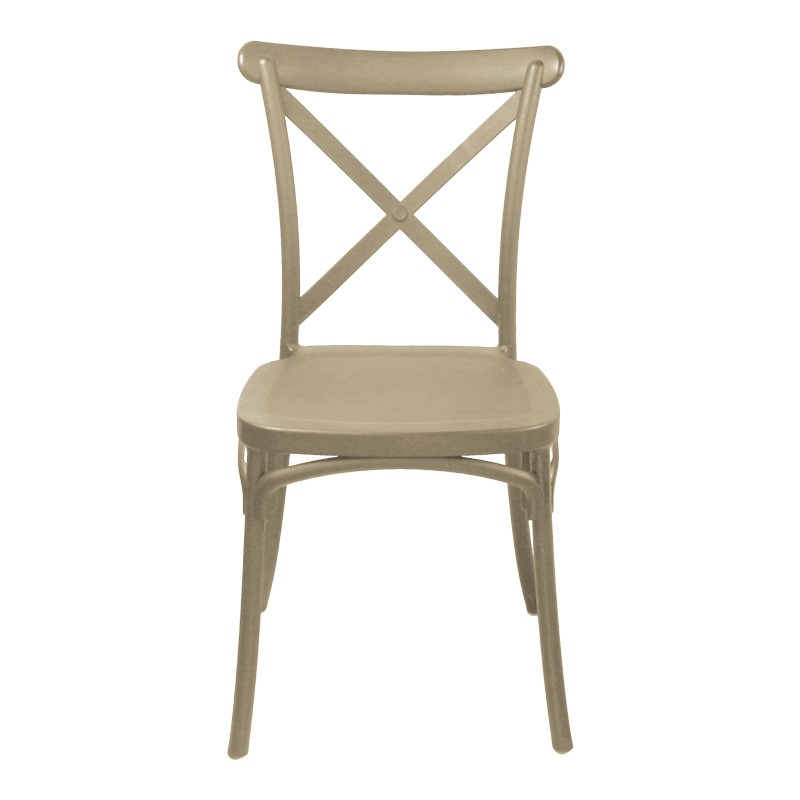 Καρέκλα Crossie pakoworld στοιβαζόμενη pp σε απόχρωση cappucino 38x46.5x82εκ Καρέκλα Crossie pakoworld στοιβαζόμενη pp σε απόχρωση cappucino 38x46.5x82εκ