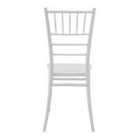 Καρέκλα Tiffany Ι pakoworld pp σε λευκή απόχρωση 38.5x46.5x87εκ