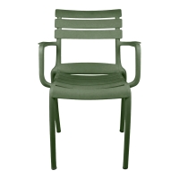 Πολυθρόνα Almea pakoworld στοιβαζόμενη pp λαδί 58x56x82εκ