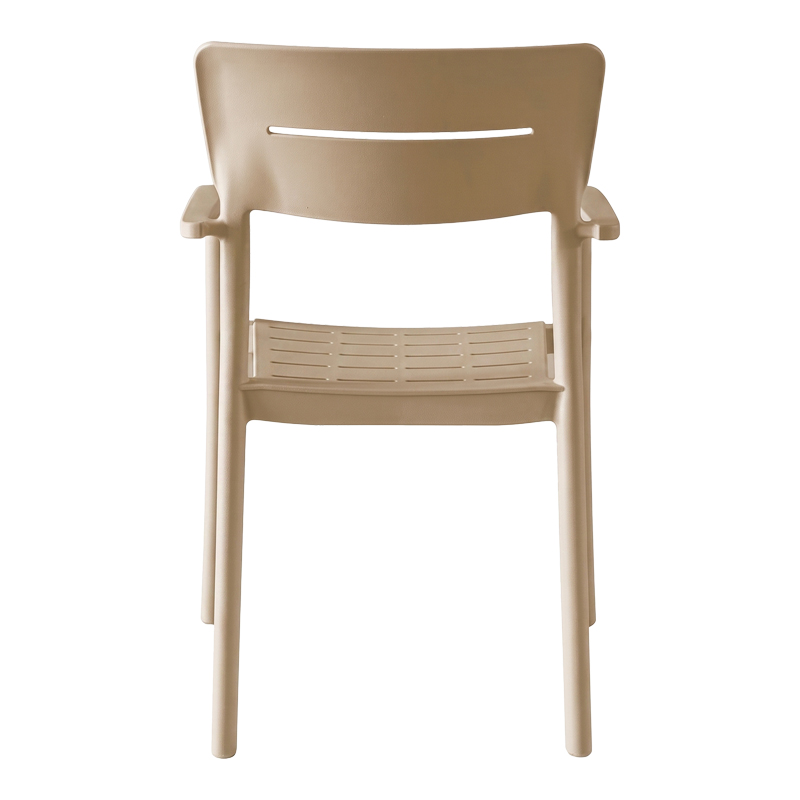 Πολυθρόνα Pilma pakoworld cappuccino PP 57x54x82εκ Πολυθρόνα Pilma pakoworld cappuccino PP 57x54x82εκ