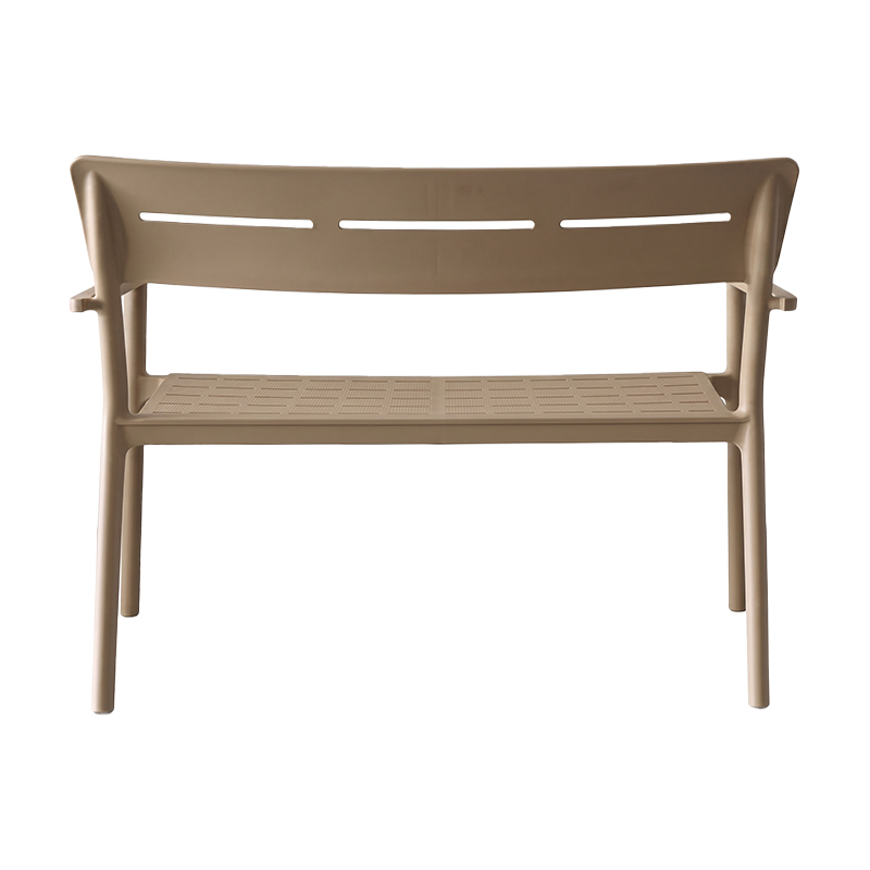 Παγκάκι διθέσιο Cadrin pakoworld cappuccino PP 117x60x83εκ Παγκάκι διθέσιο Cadrin pakoworld cappuccino PP 117x60x83εκ