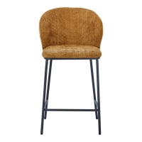 Σκαμπό μπαρ Karg pakoworld camel ύφασμα-πόδι μαύρο μέταλλο 49x46x93εκ Σκαμπό μπαρ Karg pakoworld camel ύφασμα-πόδι μαύρο μέταλλο 49x46x93εκ