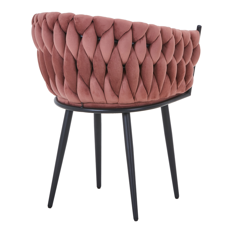 Πολυθρόνα Vivian pakoworld σάπιο μήλο βελούδο-πόδι μαύρο μέταλλο 61x55x80εκ Πολυθρόνα Vivian pakoworld σάπιο μήλο βελούδο-πόδι μαύρο μέταλλο 61x55x80εκ