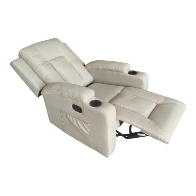 Πολυθρόνα relax με μηχανισμό massage Gessel pakoworld μπεζ ύφασμα 80x90x98εκ Πολυθρόνα relax με μηχανισμό massage Gessel pakoworld μπεζ ύφασμα 80x90x98εκ