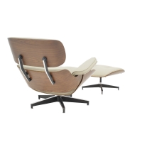 Πολυθρόνα-υποπόδιο relax Jenna pakoworld μπεζ pu- plywood καρυδί-βάση χρωμίου 82x92x82εκ Πολυθρόνα-υποπόδιο relax Jenna pakoworld μπεζ pu- plywood καρυδί-βάση χρωμίου 82x92x82εκ