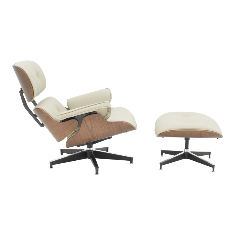 Πολυθρόνα-υποπόδιο relax Jenna pakoworld μπεζ pu- plywood καρυδί-βάση χρωμίου 82x92x82εκ Πολυθρόνα-υποπόδιο relax Jenna pakoworld μπεζ pu- plywood καρυδί-βάση χρωμίου 82x92x82εκ
