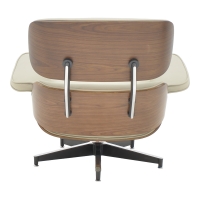 Πολυθρόνα-υποπόδιο relax Jenna pakoworld μπεζ pu- plywood καρυδί-βάση χρωμίου 82x92x82εκ Πολυθρόνα-υποπόδιο relax Jenna pakoworld μπεζ pu- plywood καρυδί-βάση χρωμίου 82x92x82εκ