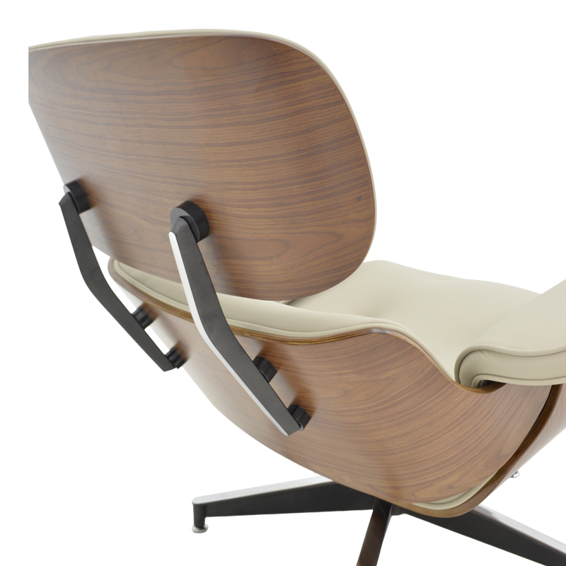Πολυθρόνα-υποπόδιο relax Jenna pakoworld μπεζ pu- plywood καρυδί-βάση χρωμίου 82x92x82εκ Πολυθρόνα-υποπόδιο relax Jenna pakoworld μπεζ pu- plywood καρυδί-βάση χρωμίου 82x92x82εκ