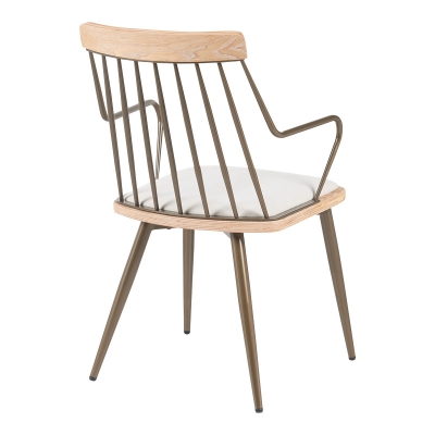 Πολυθρόνα Posse pakoworld μέταλλο μπρονζέ-white wash ξύλο-μπεζ ύφασμα 52x59x83εκ Πολυθρόνα Posse pakoworld μέταλλο μπρονζέ-white wash ξύλο-μπεζ ύφασμα 52x59x83εκ