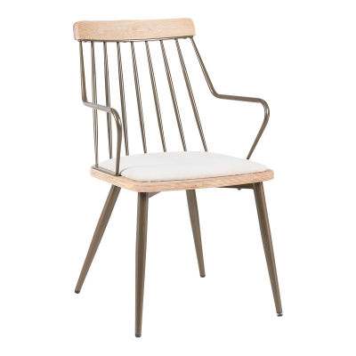 Πολυθρόνα Posse pakoworld μέταλλο μπρονζέ-white wash ξύλο-μπεζ ύφασμα 52x59x83εκ Πολυθρόνα Posse pakoworld μέταλλο μπρονζέ-white wash ξύλο-μπεζ ύφασμα 52x59x83εκ