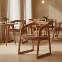 Πολυθρόνα Somalia pakoworld σκελετός αλουμινίου με teak πόδι σε φυσική απόχρωση και καφέ pe rattan 57x62x80εκ