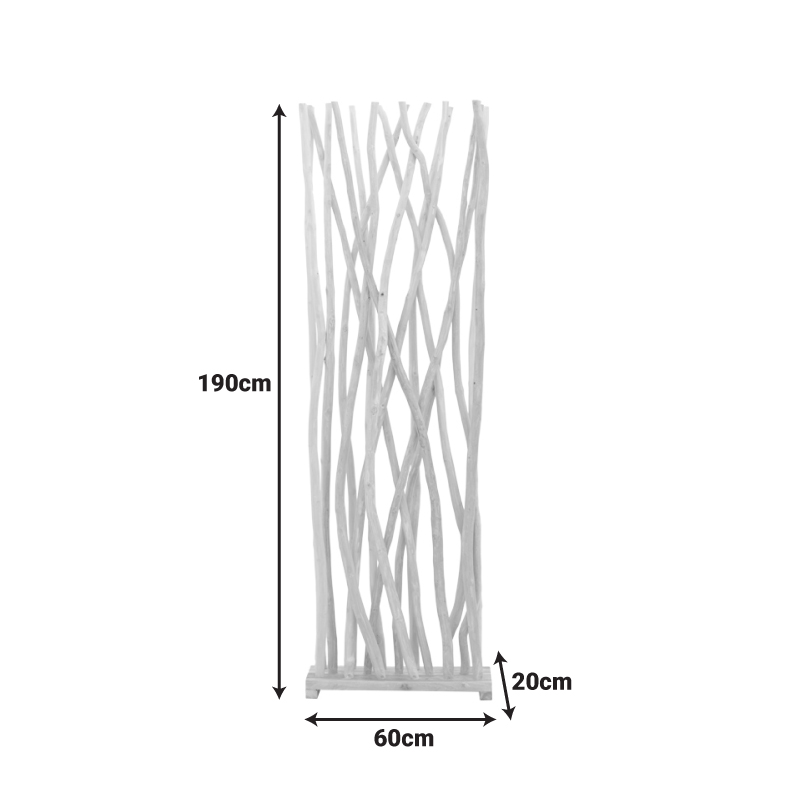 Διακοσμητικό δαπέδου Jati pakoworld teak ξύλο σε φυσική απόχρωση 60x20x190εκ Διακοσμητικό δαπέδου Jati pakoworld teak ξύλο σε φυσική απόχρωση 60x20x190εκ