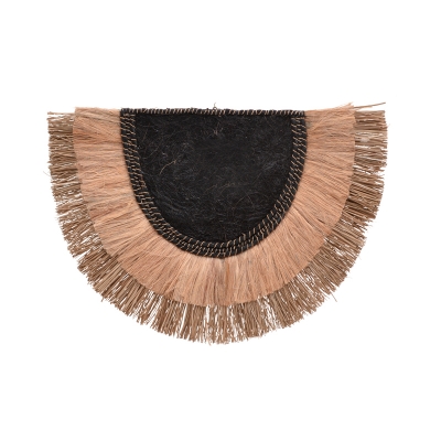 Διακοσμητικό τοίχου Pedrine Inart seagrass-abaca σε φυσικό χρώμα 85x60x6εκ Διακοσμητικό τοίχου Pedrine Inart seagrass-abaca σε φυσικό χρώμα 85x60x6εκ