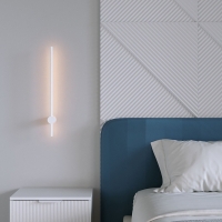 Φωτιστικό τοίχου Eftenbo pakoworld led μέταλλο λευκό Φ8x80εκ Φωτιστικό τοίχου Eftenbo pakoworld led μέταλλο λευκό Φ8x80εκ