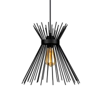 Φωτιστικό οροφής Candle I pakoworld E27 μέταλλο μαύρο Φ25x30εκ Φωτιστικό οροφής Candle I pakoworld E27 μέταλλο μαύρο Φ25x30εκ