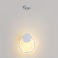 Φωτιστικό οροφής Ganden pakoworld led λευκό μεταλλικό Φ26,5x20εκ Φωτιστικό οροφής Ganden pakoworld led λευκό μεταλλικό Φ26,5x20εκ