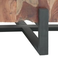 Τραπέζι σαλονιού Borth Inart teak ξύλο σε φυσική απόχρωση 135x90x40εκ Τραπέζι σαλονιού Borth Inart teak ξύλο σε φυσική απόχρωση 135x90x40εκ