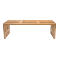 Παγκάκι Zen pakoworld teak ξύλο σε φυσική απόχρωση 140x35x48εκ Παγκάκι Zen pakoworld teak ξύλο σε φυσική απόχρωση 140x35x48εκ