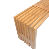 Παγκάκι Zen pakoworld teak ξύλο σε φυσική απόχρωση 140x35x48εκ Παγκάκι Zen pakoworld teak ξύλο σε φυσική απόχρωση 140x35x48εκ