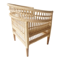 Πολυθρόνα Necorian paakoworld teak ξύλο με pe rattan σε φυσική απόχρωση και λευκό μαξιλάρι 80x70x87εκ Πολυθρόνα Necorian paakoworld teak ξύλο με pe rattan σε φυσική απόχρωση και λευκό μαξιλάρι 80x70x87εκ