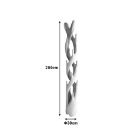 Καλόγερος Joint pakoworld suar ξύλο σε φυσική απόχρωση 30x30x200εκ Καλόγερος Joint pakoworld suar ξύλο σε φυσική απόχρωση 30x30x200εκ