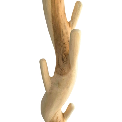 Καλόγερος Renzo pakoworld suar ξύλο σε φυσική απόχρωση 30x30x200εκ Καλόγερος Renzo pakoworld suar ξύλο σε φυσική απόχρωση 30x30x200εκ