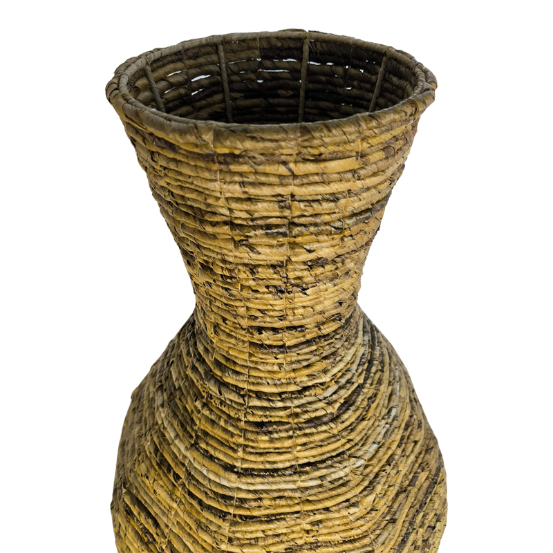 Διακοσμητικό βάζο Lerpon Inart banana rope σε φυσική απόχρωση Φ40x100εκ Διακοσμητικό βάζο Lerpon Inart banana rope σε φυσική απόχρωση Φ40x100εκ
