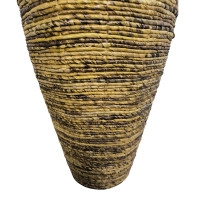 Διακοσμητικό βάζο Lerpon Inart banana rope σε φυσική απόχρωση Φ40x100εκ Διακοσμητικό βάζο Lerpon Inart banana rope σε φυσική απόχρωση Φ40x100εκ
