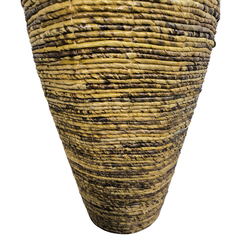 Διακοσμητικό βάζο Lerpon Inart banana rope σε φυσική απόχρωση Φ40x100εκ Διακοσμητικό βάζο Lerpon Inart banana rope σε φυσική απόχρωση Φ40x100εκ