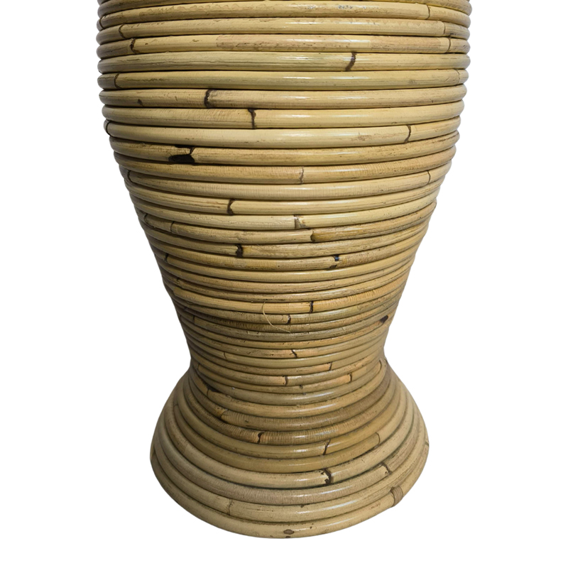 Βάζο Virnia Inart pe rattan σε φυσική απόχρωση Φ40x70εκ Βάζο Virnia Inart pe rattan σε φυσική απόχρωση Φ40x70εκ