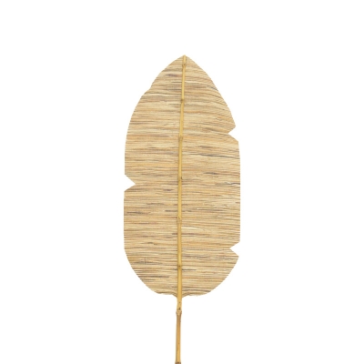 Διακοσμητικό φυτό Bantou Inart banana leaf σε φυσική απόχρωση Υ200εκ