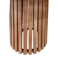 Τραπέζι Kenda I pakoworld mindi ξύλο σε φυσική απόχρωση Φ150x75εκ Τραπέζι Kenda I pakoworld mindi ξύλο σε φυσική απόχρωση Φ150x75εκ