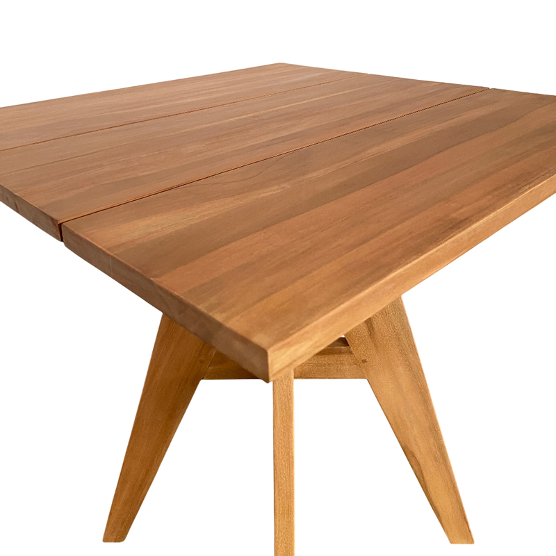 Τραπέζι Cadrada pakoworld teak ξύλο σε φυσική απόχρωση 70x70x76εκ Τραπέζι Cadrada pakoworld teak ξύλο σε φυσική απόχρωση 70x70x76εκ