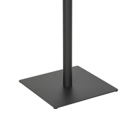 Τραπέζι Nerobian pakoworld mdf σε καρυδί απόχρωση 60x60x75εκ