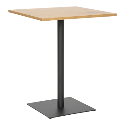 Τραπέζι Nerobian pakoworld mdf σε sonoma απόχρωση 60x60x75εκ Τραπέζι Nerobian pakoworld mdf σε sonoma απόχρωση 60x60x75εκ