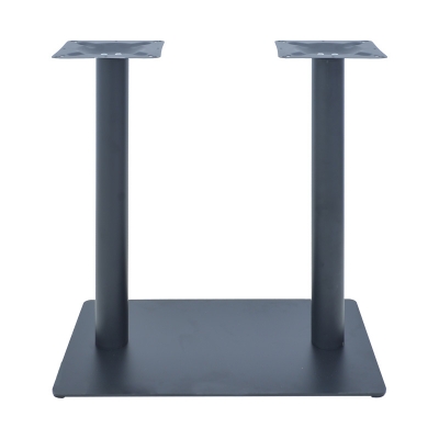 Βάση τραπεζιού μπαρ Givosa pakoworld μεταλλική σε μαύρη απόχρωση 73x40x108εκ