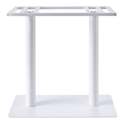 Βάση τραπεζιού Soign pakoworld μέταλλο λευκό 80x40x90εκ Βάση τραπεζιού Soign pakoworld μέταλλο λευκό 80x40x90εκ