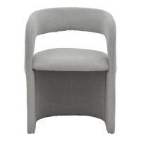 Πολυθρόνα Cocon pakoworld ύφασμα γκρι μπεζ 58x58x80εκ