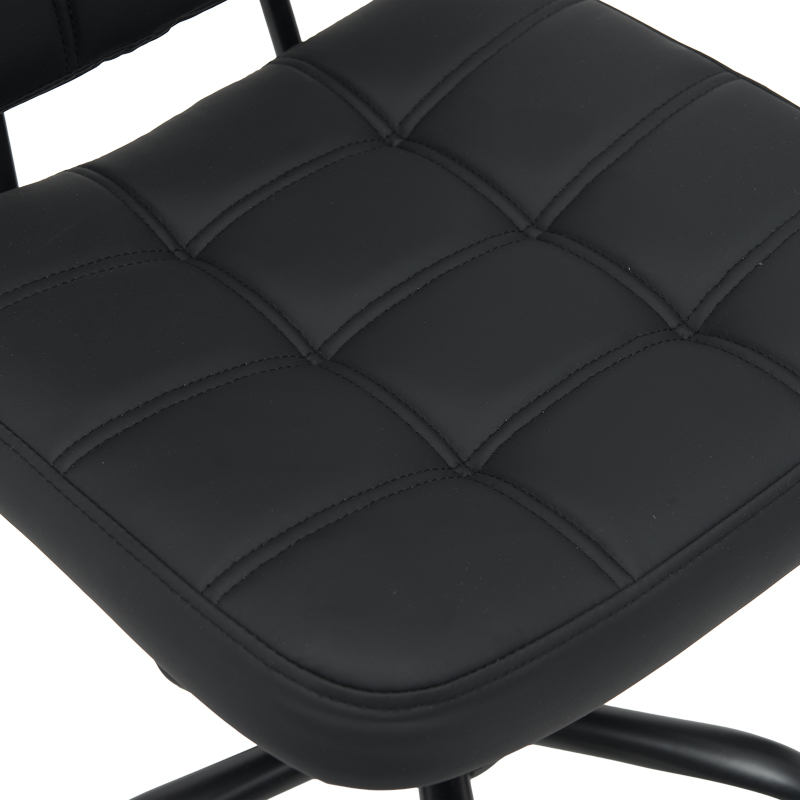 Καρέκλα γραφείου Sedia pakoworld pu σε μαύρη απόχρωση 50x50x75-85εκ Καρέκλα γραφείου Sedia pakoworld pu σε μαύρη απόχρωση 50x50x75-85εκ