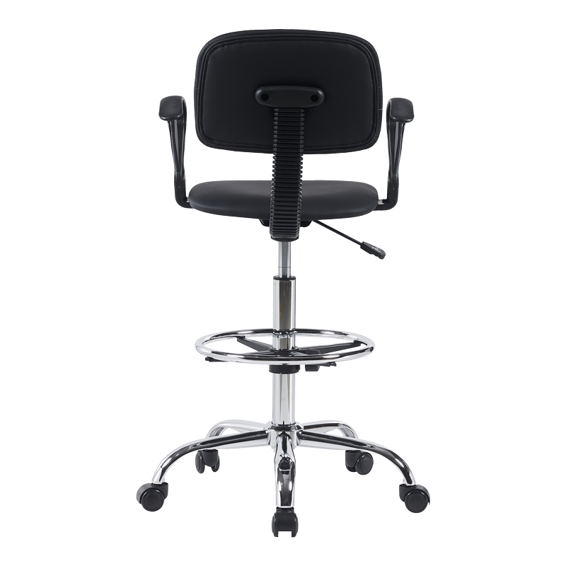 Καρέκλα ρεσεψιόν Icina Ι pakoworld pu σε μαύρη απόχρωση 58x54x102-123εκ Καρέκλα ρεσεψιόν Icina Ι pakoworld pu σε μαύρη απόχρωση 58x54x102-123εκ