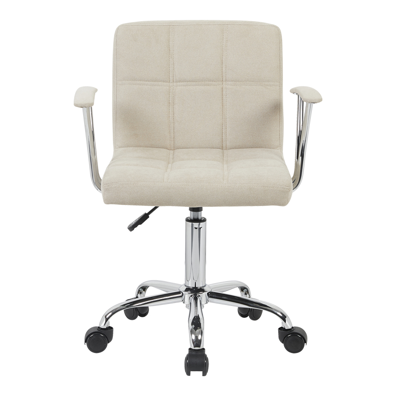 Καρέκλα γραφείου Buleco pakoworld μπεζ ύφασμα 56x46x74-86εκ Καρέκλα γραφείου Buleco pakoworld μπεζ ύφασμα 56x46x74-86εκ