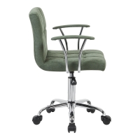 Καρέκλα γραφείου Buleco pakoworld λαδί ύφασμα 56x46x74-86εκ Καρέκλα γραφείου Buleco pakoworld λαδί ύφασμα 56x46x74-86εκ