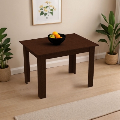 Τραπέζι Manka pakoworld σε wenge απόχρωση 110x80x77εκ Τραπέζι Manka pakoworld σε wenge απόχρωση 110x80x77εκ