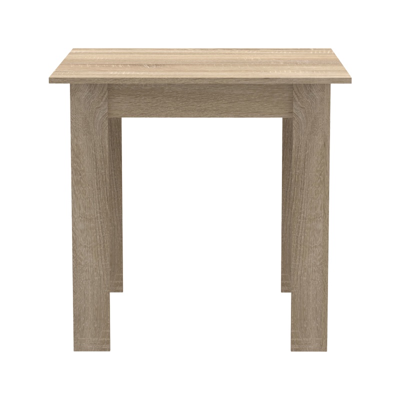 Τραπέζι Manka I pakoworld σε sonoma απόχρωση 80x80x77εκ Τραπέζι Manka I pakoworld σε sonoma απόχρωση 80x80x77εκ
